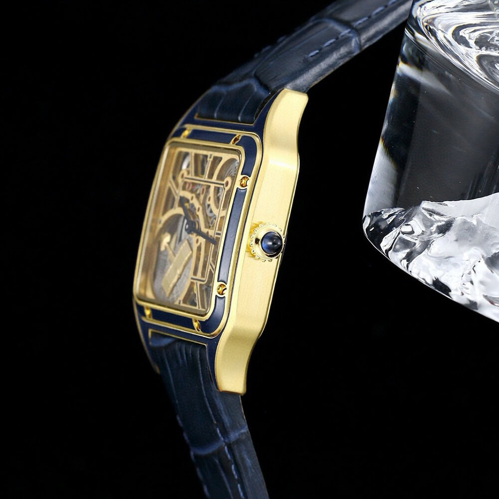 Ca*t1er Santos Skeleton Watch