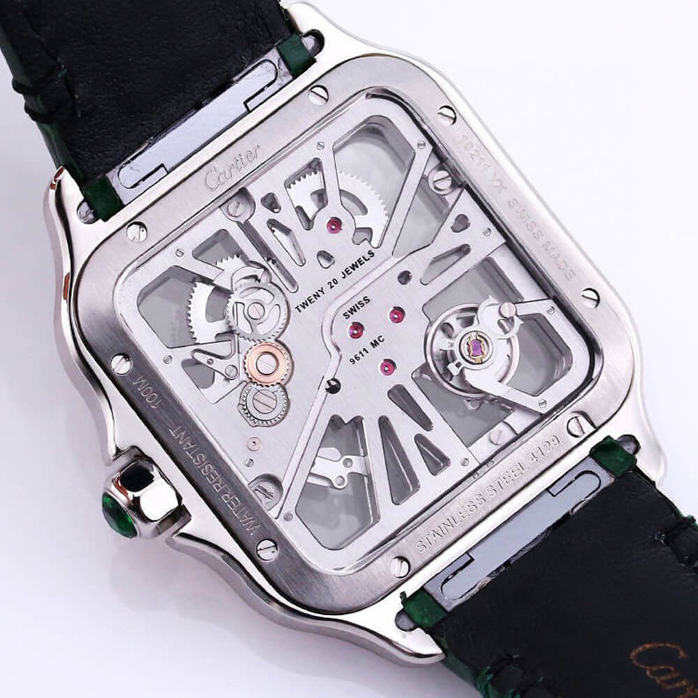 Ca*t1er Santos Skeleton Watch