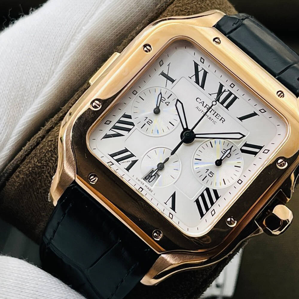 Santos de Ca*t1er Chronograph watch