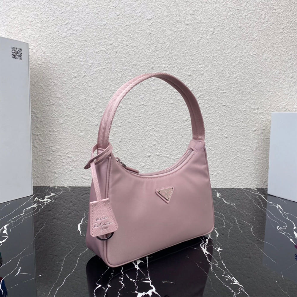 Pra*a Re-Edition 2005 Re-Nylon and Saffiano mini bag