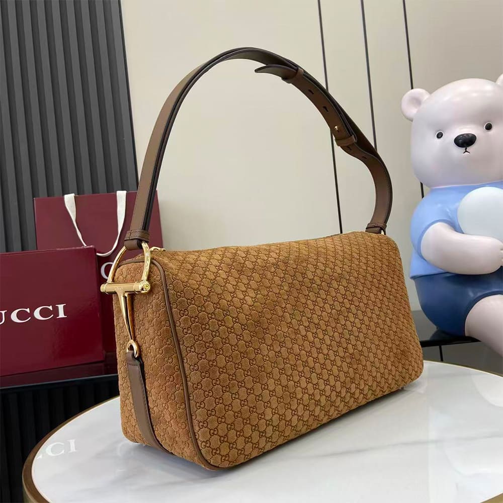 Gvc*1 Half Horsebit large shoulder bag