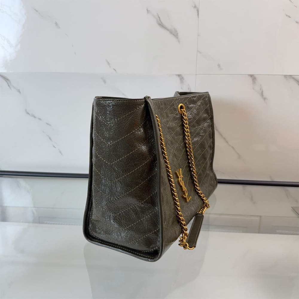 Y51 NIKI shopping in vintage leather(HIGH-END GRADE)