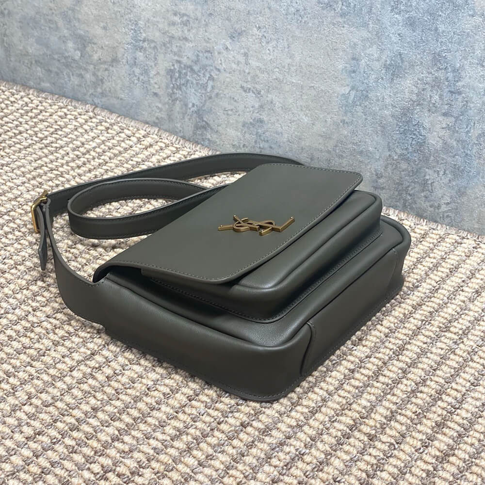 Y51 Niki satchel in leather(HIGH-END GRADE)