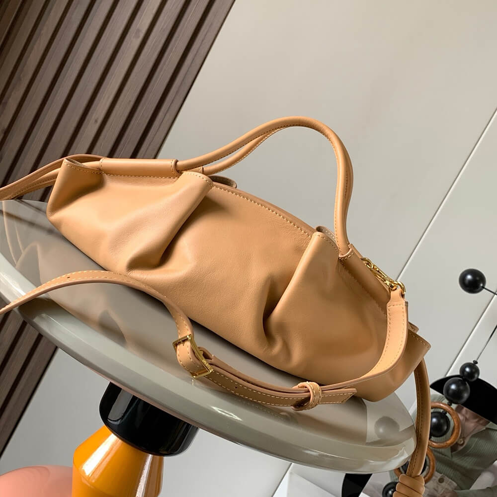 L0ew* Small Paseo bag in shiny nappa calfskin(high-end grade)