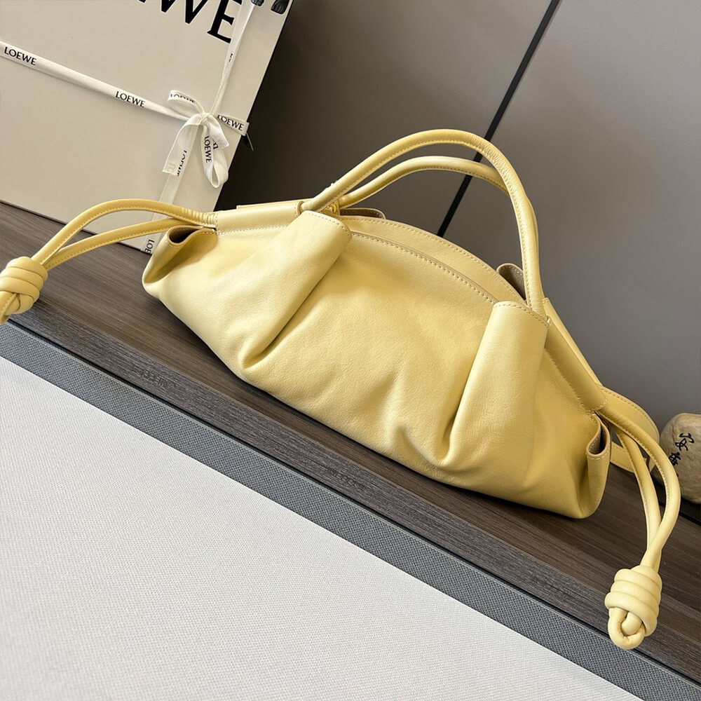 L0ew* Small Paseo bag in shiny nappa calfskin(high-end grade)