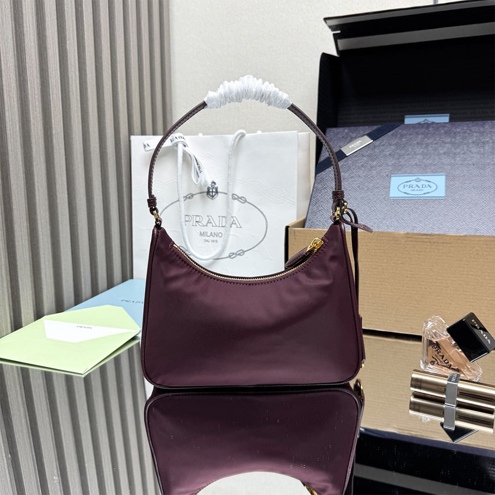 Pra*a Re-Edition 2005 Re-Nylon and Saffiano mini bag