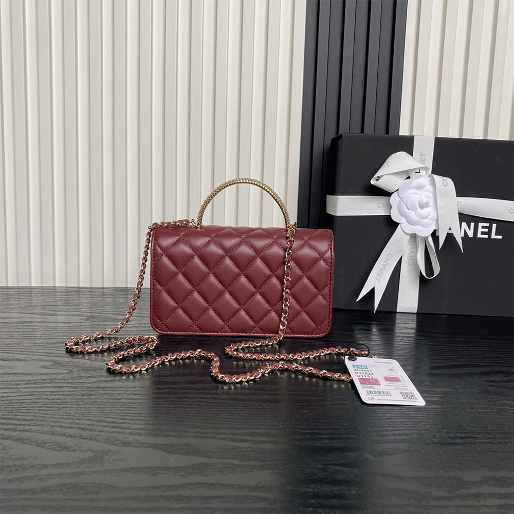 Ch**el CLUTCH WITH CHAIN(HIGH-END GRADE)