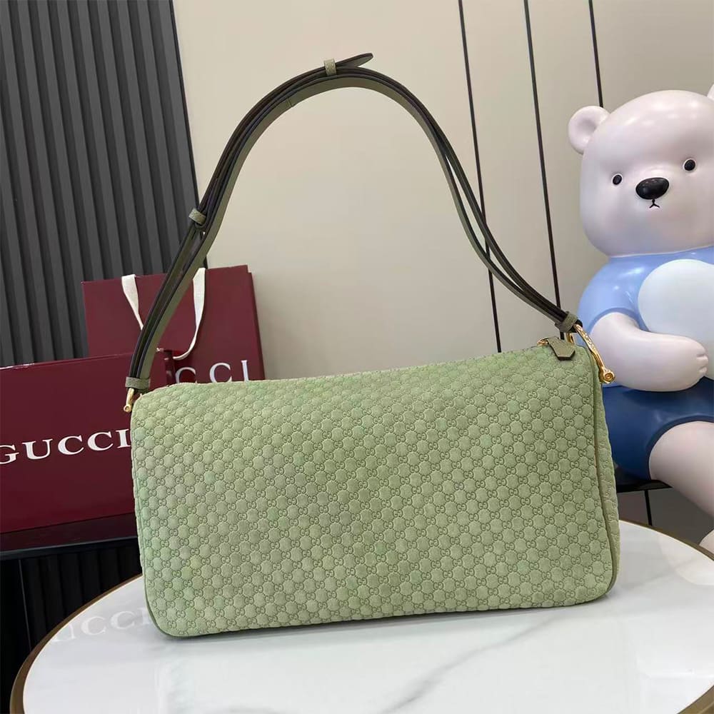 Gvc*1 Half Horsebit large shoulder bag