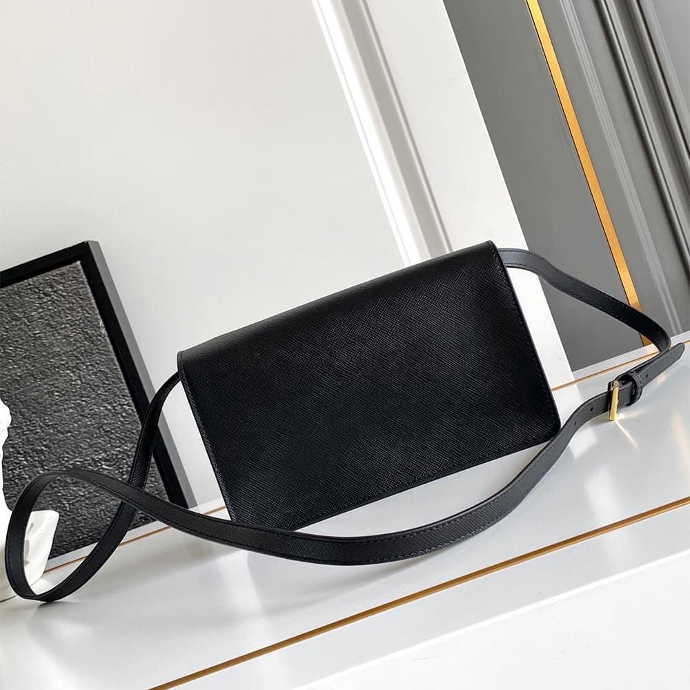 Pra*a Mini Saffiano leather bag(HIGH-END GRADE)