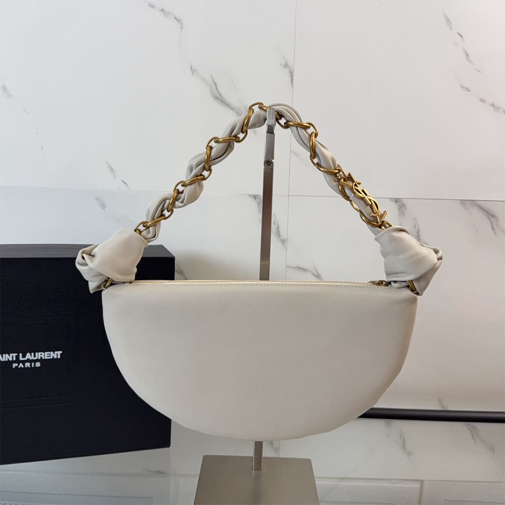 Y51 AMALIA mini hobo in lambskin(HIGH-END GRADE)