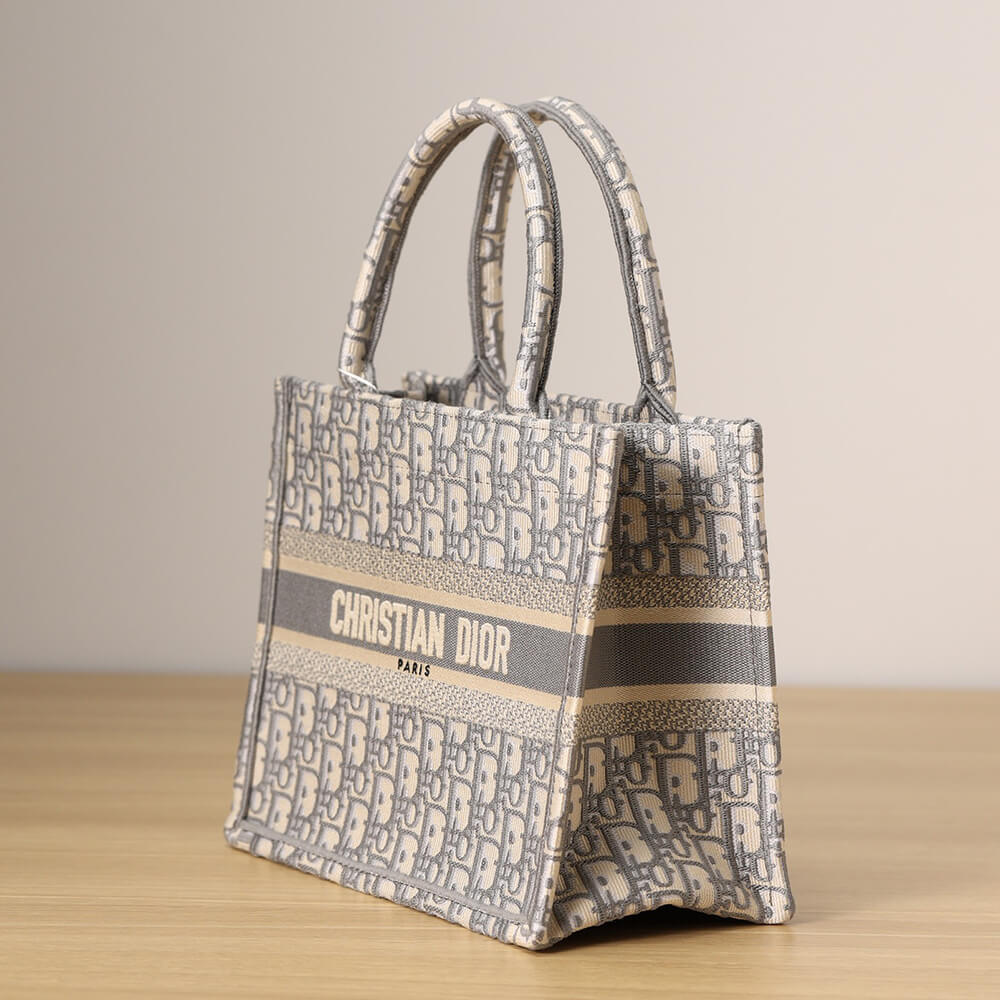 SMALL D10r BOOK TOTE