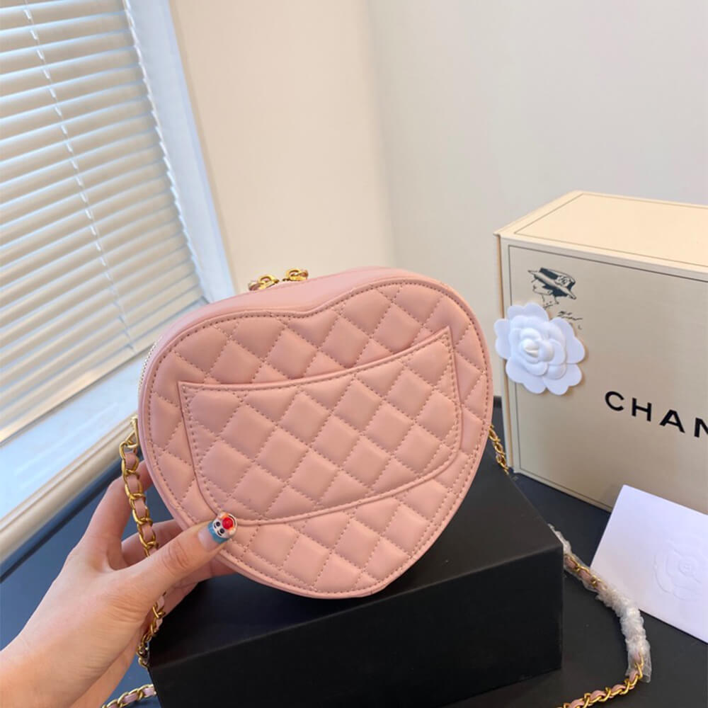 Ch**el 22s Heart Bag