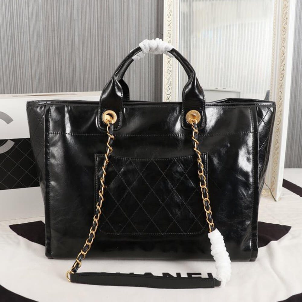 Ch**el LARGE DEAUVILLE TOTE