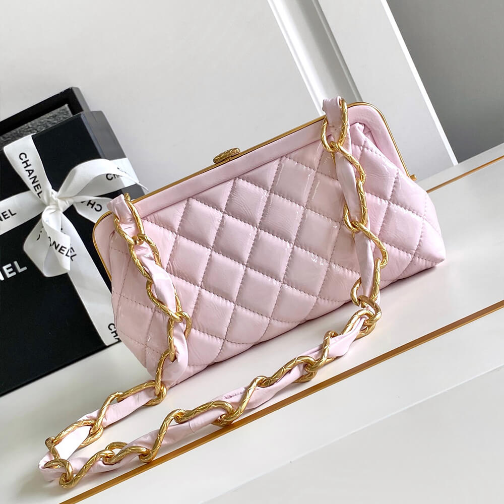 Ch**el Large Clutch With Chain(high-end grade)