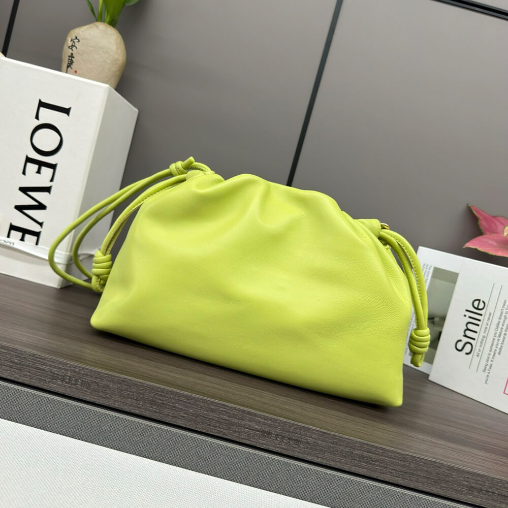 L0ew* Medium Flamenco purse in mellow nappa lambskin