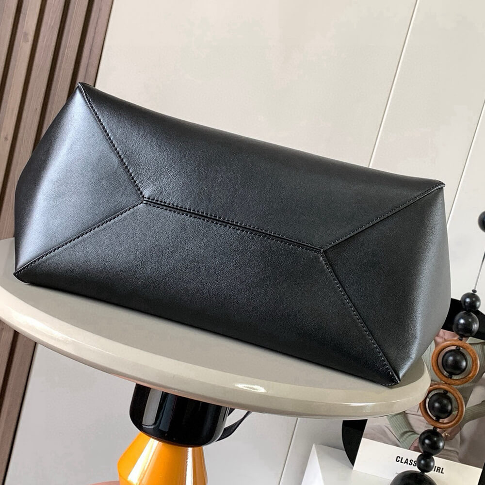 L0ew* XL Puzzle Fold tote in shiny calfskin(HIGH-END GRADE)