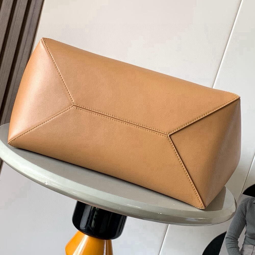 L0ew* XL Puzzle Fold tote in shiny calfskin(HIGH-END GRADE)