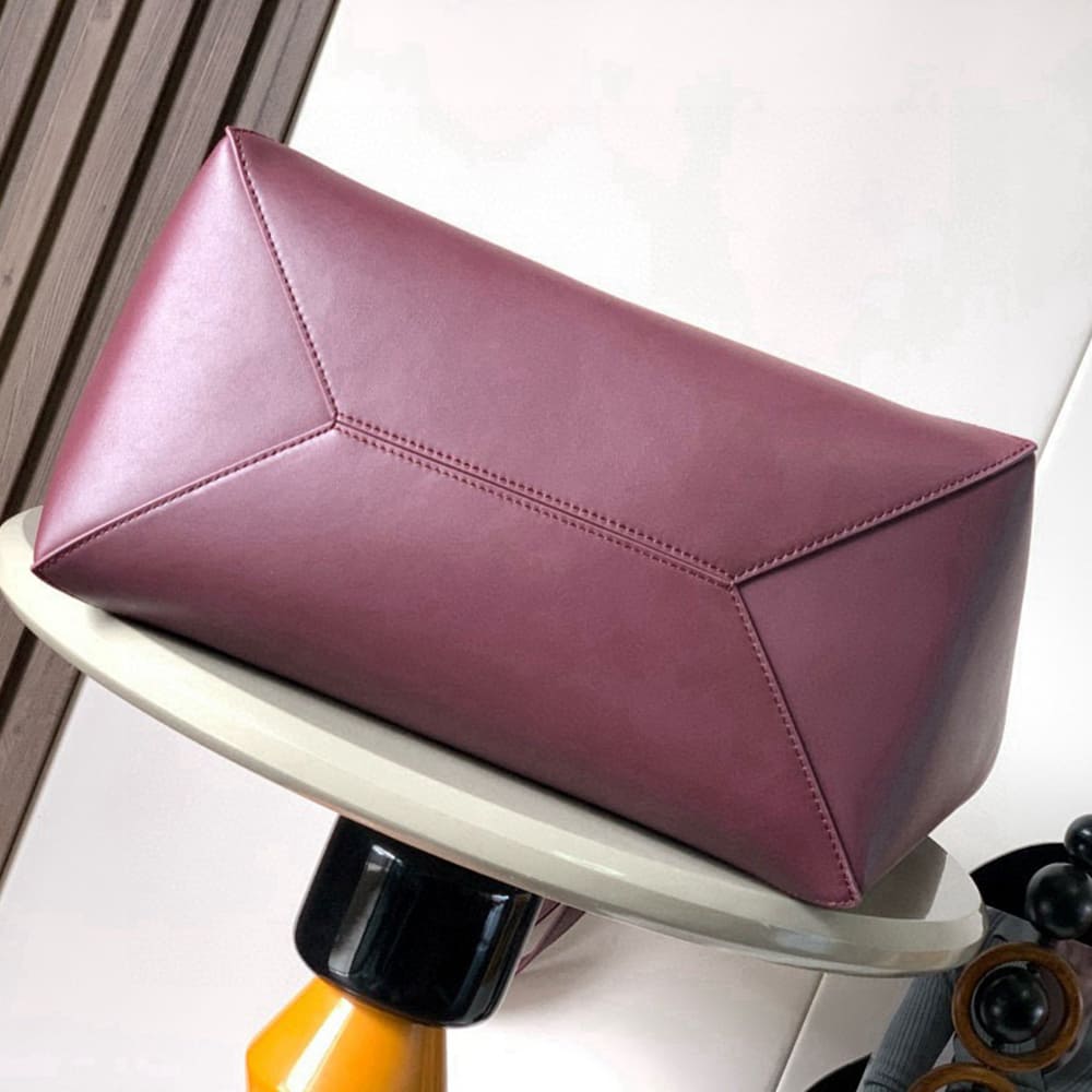 L0ew* XL Puzzle Fold tote in shiny calfskin(HIGH-END GRADE)