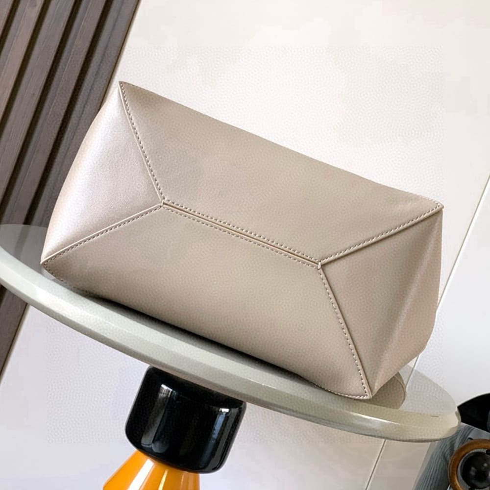 L0ew* Medium Puzzle Fold tote in shiny calfskin(HIGH-END GRADE)