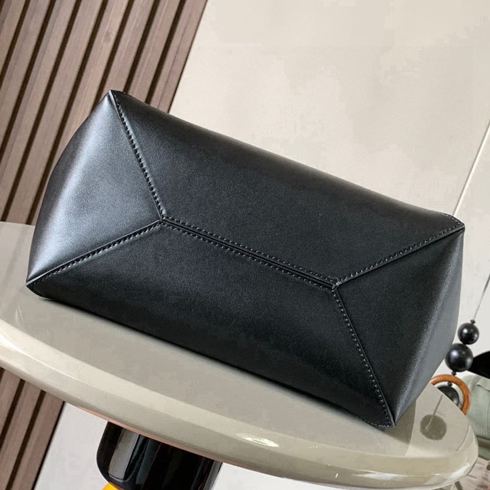 L0ew* Medium Puzzle Fold tote in shiny calfskin(HIGH-END GRADE)