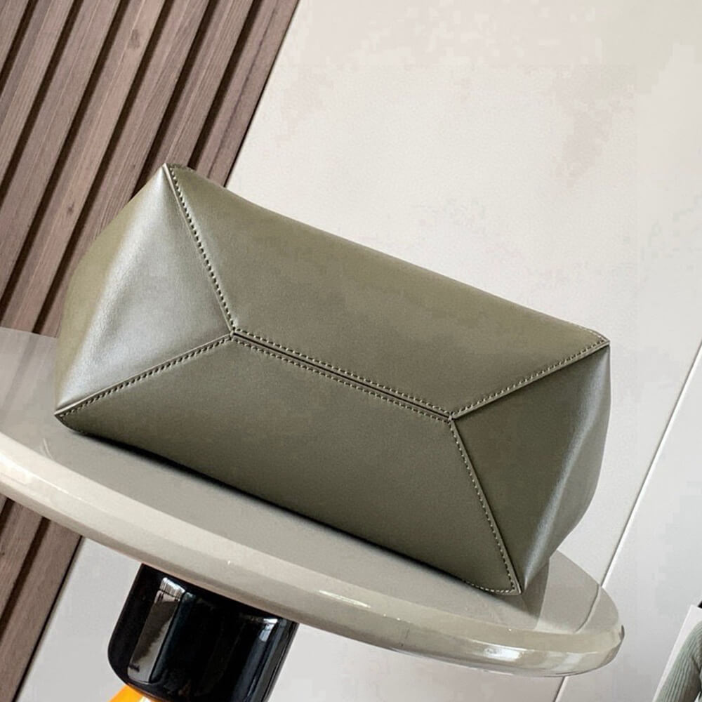 L0ew* Medium Puzzle Fold tote in shiny calfskin(HIGH-END GRADE)