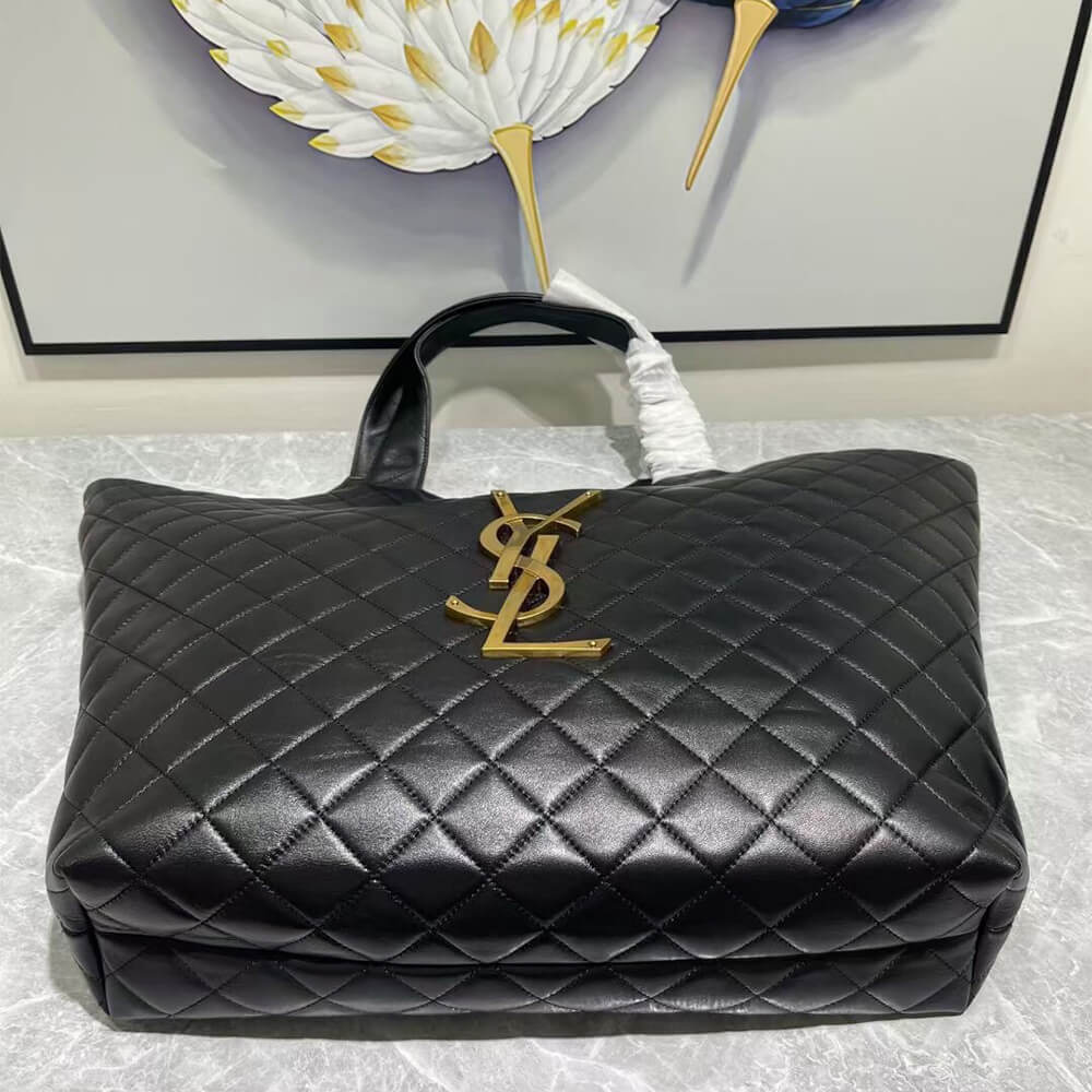 Y51 ICARE MAXI SHOPPING BAG IN QUILTED LAMBSKIN