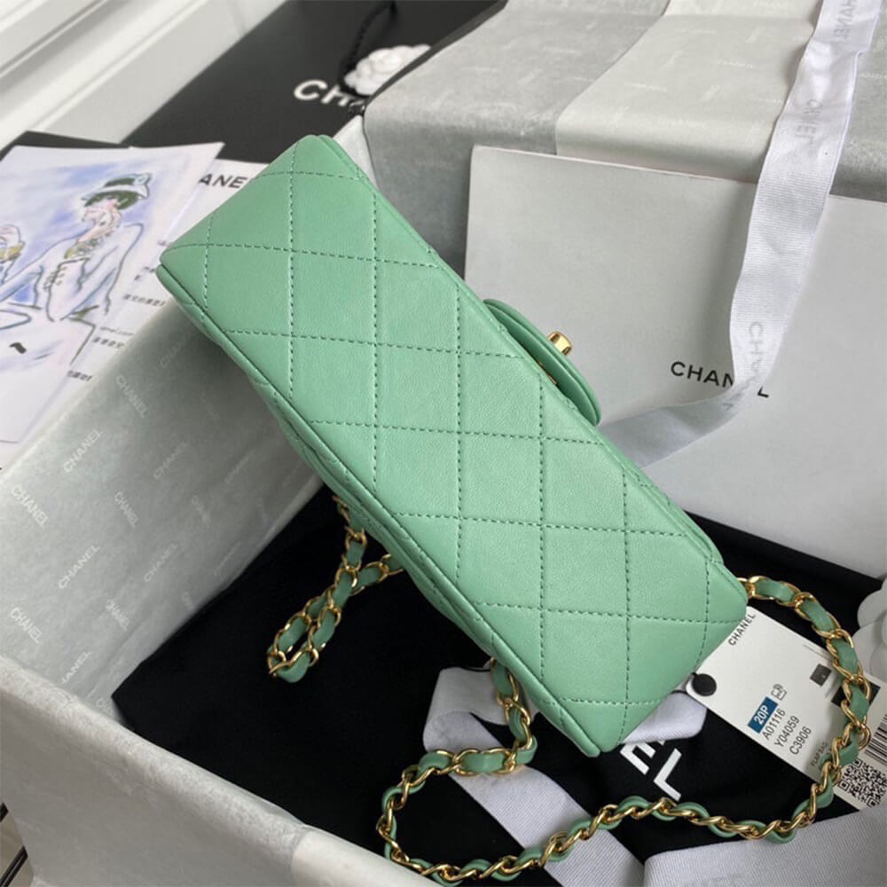 Ch**el MINI FLAP BAG