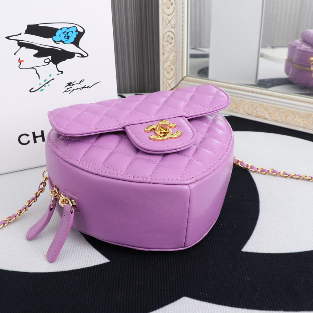 Ch**el 22s Heart Bag