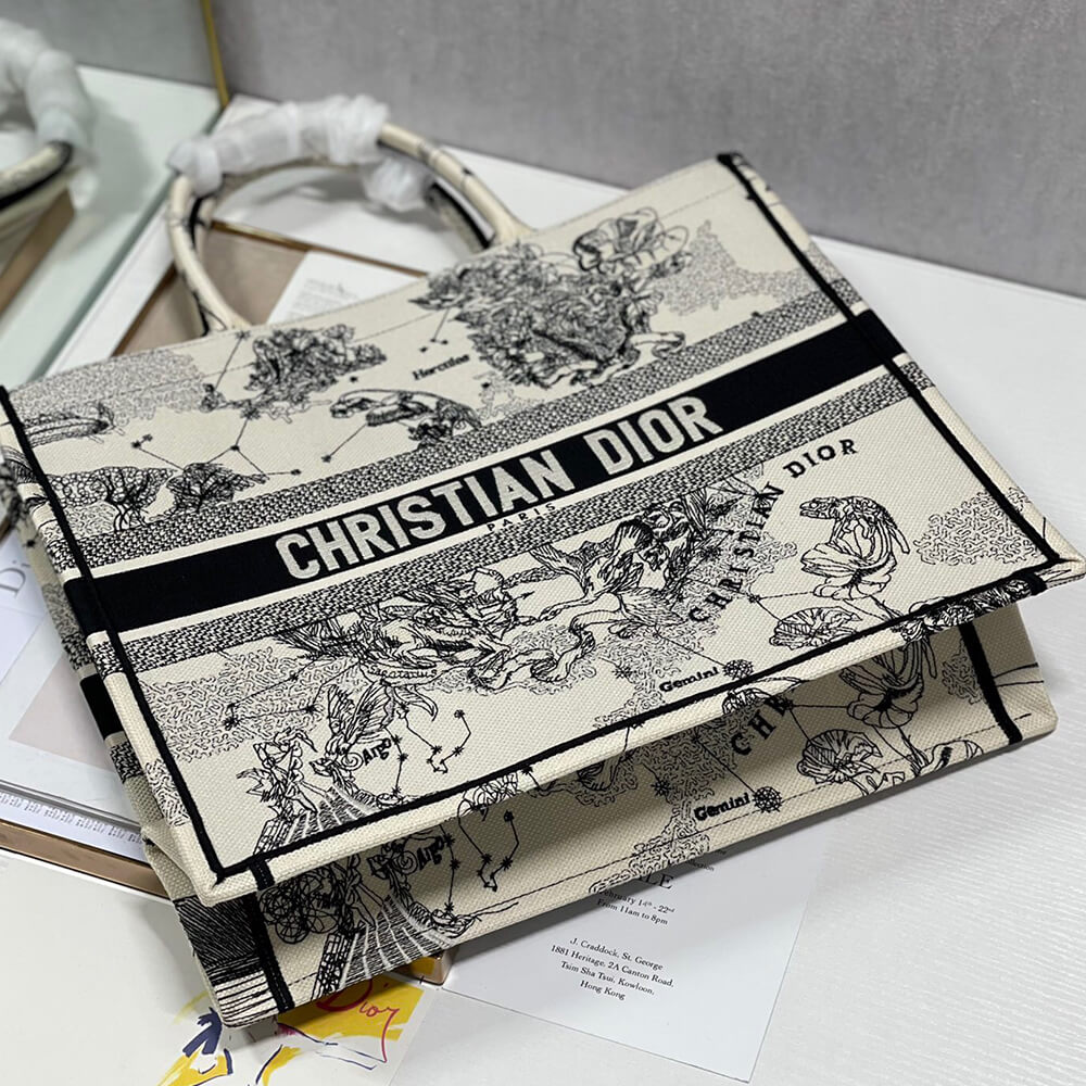LARGE D10r BOOK TOTE