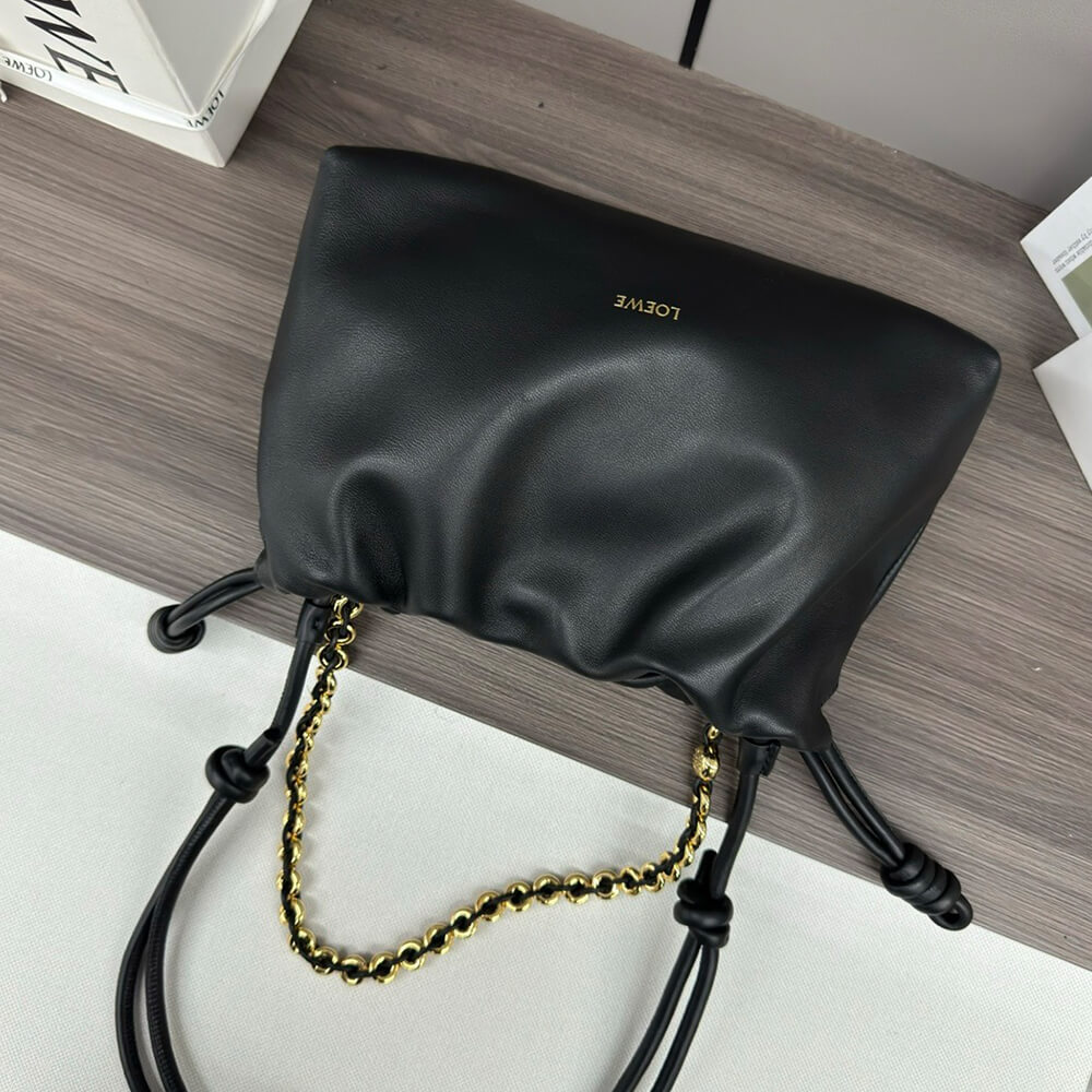 L0ew* Medium Flamenco purse in mellow nappa lambskin