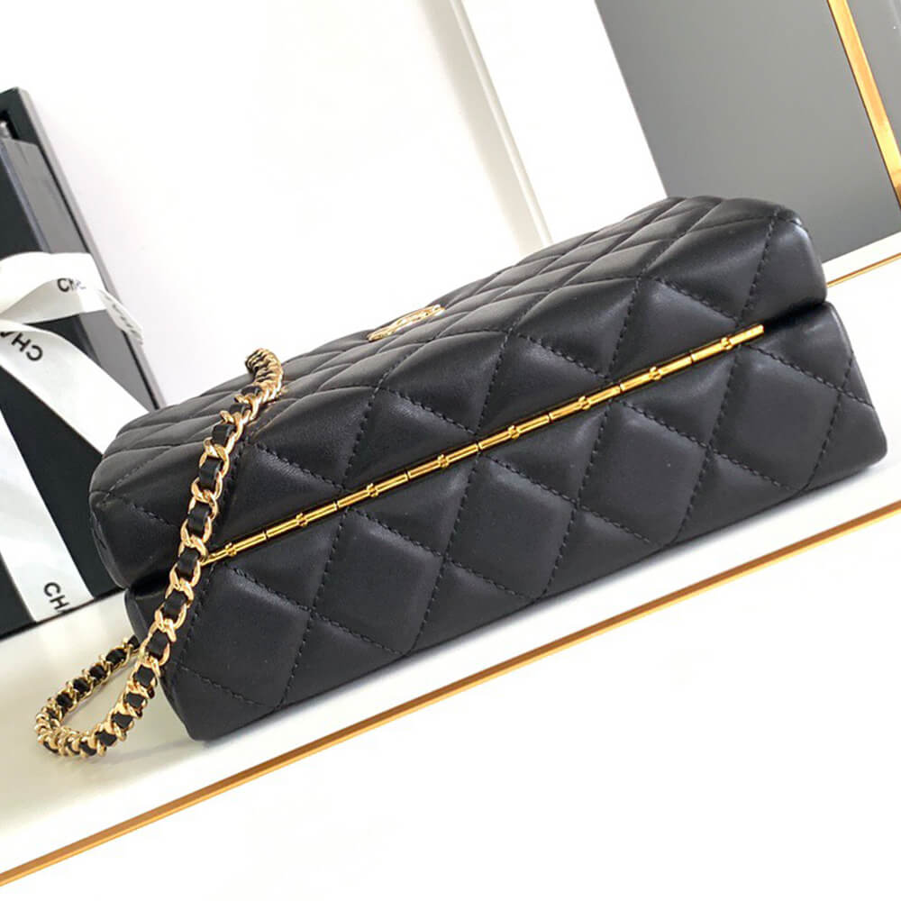 Ch**el Small box bag(HIGH-END GRADE)
