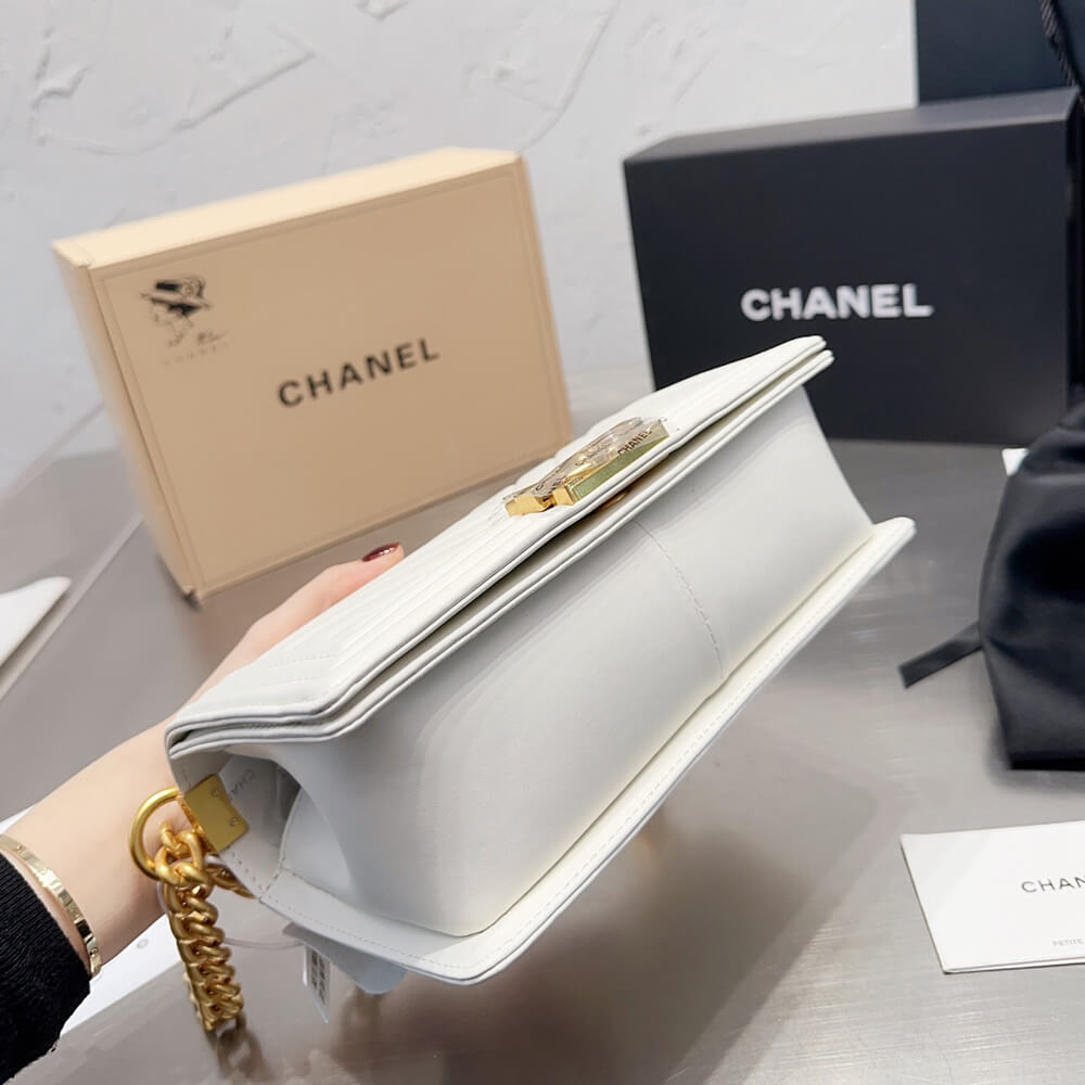 Chevron Boy Ch**el Handbag
