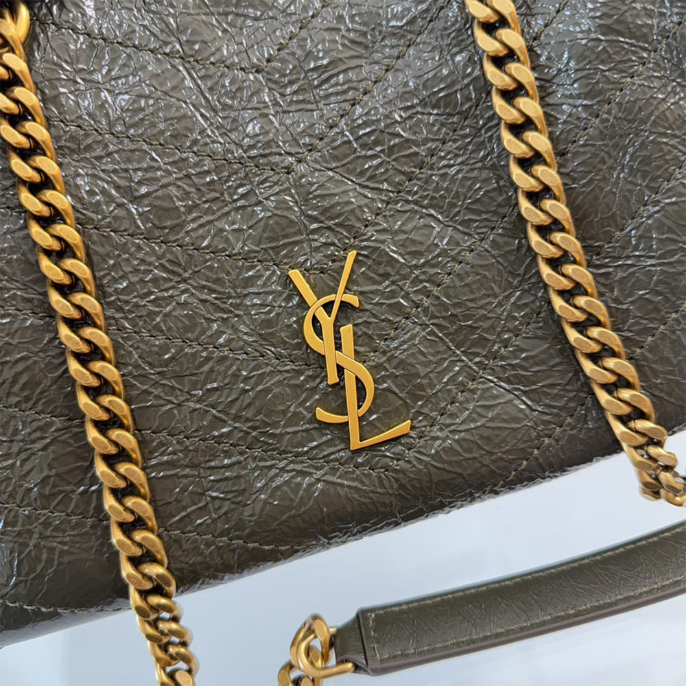 Y51 NIKI small shopping in vintage leather(HIGH-END GRADE)