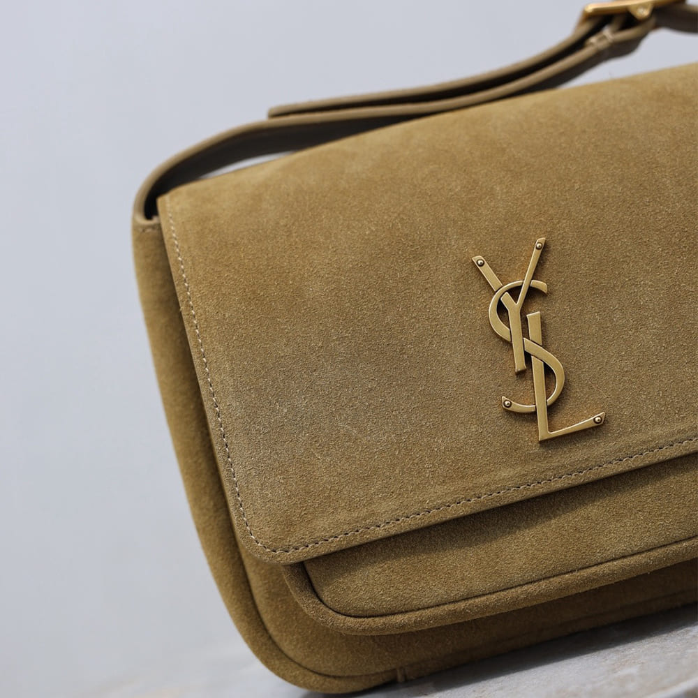 Y51 NIKI satchel in suede(HIGH-END GRADE)