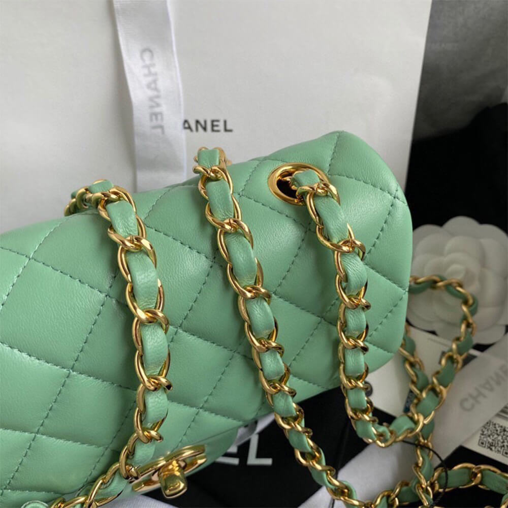 Ch**el MINI FLAP BAG