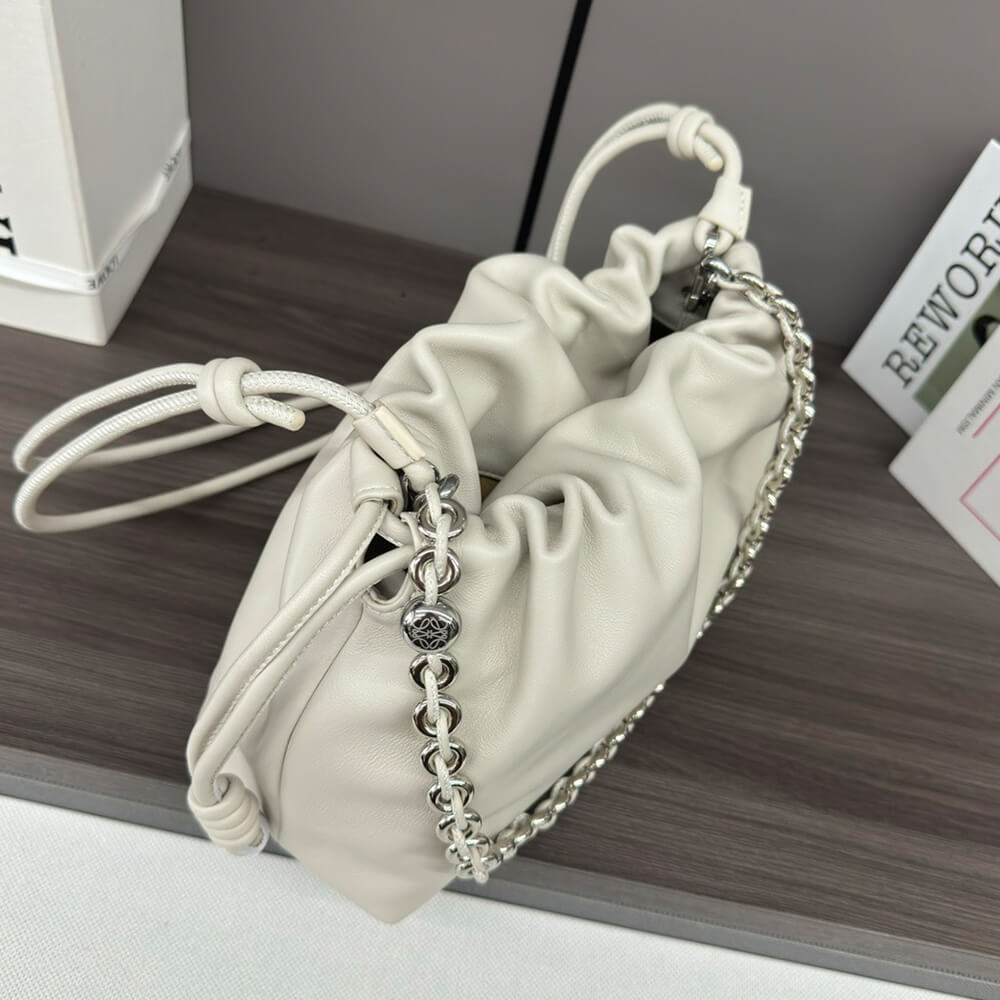 L0ew* Medium Flamenco purse in mellow nappa lambskin