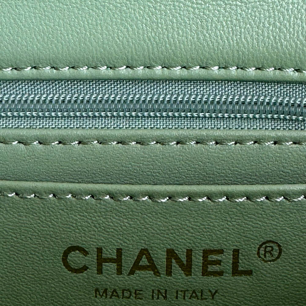 Ch**el Mini Classic Handbag With Top Handle