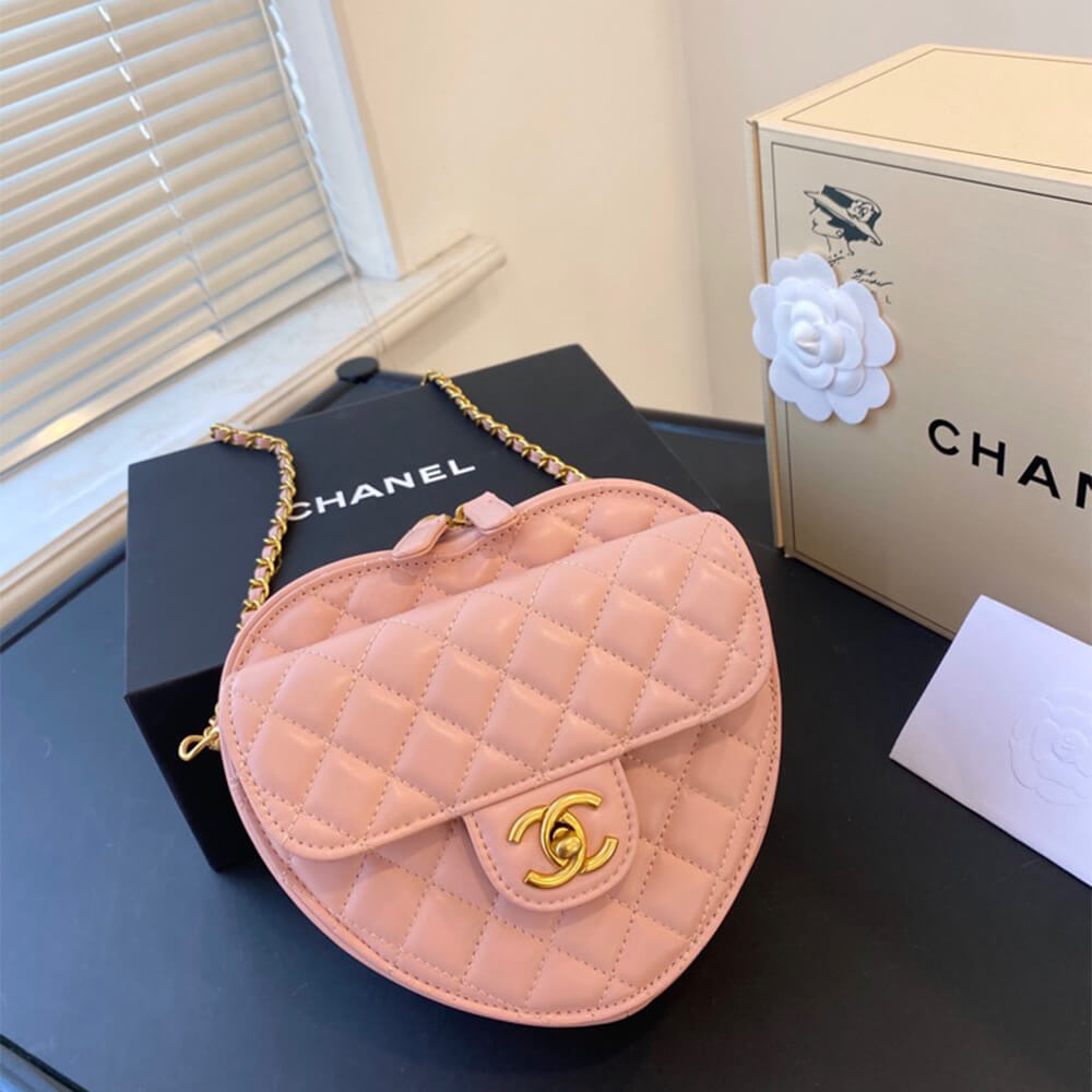 Ch**el 22s Heart Bag