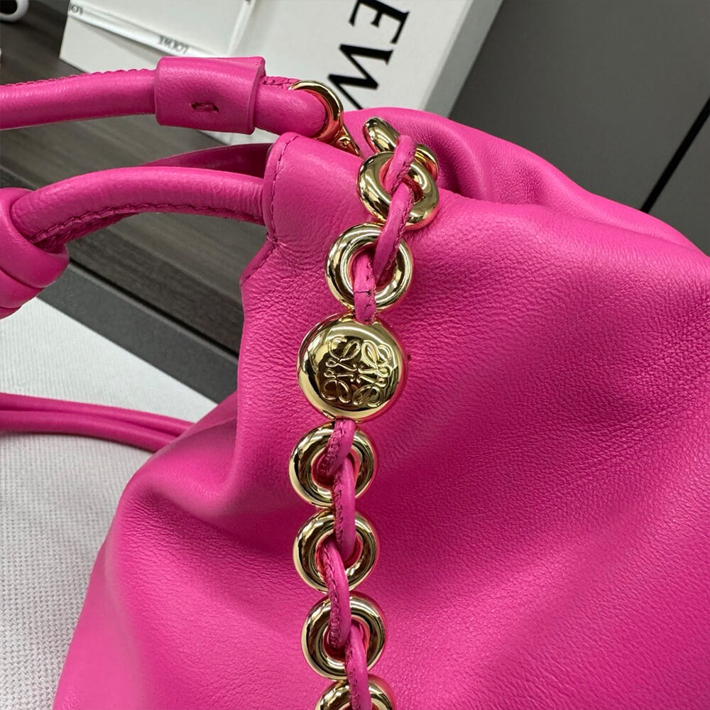 L0ew* Medium Flamenco purse in mellow nappa lambskin