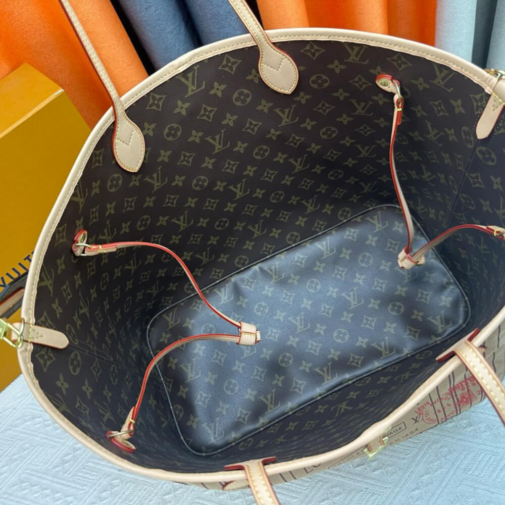 LV Neverfull Bandouli??re Inside Out GM