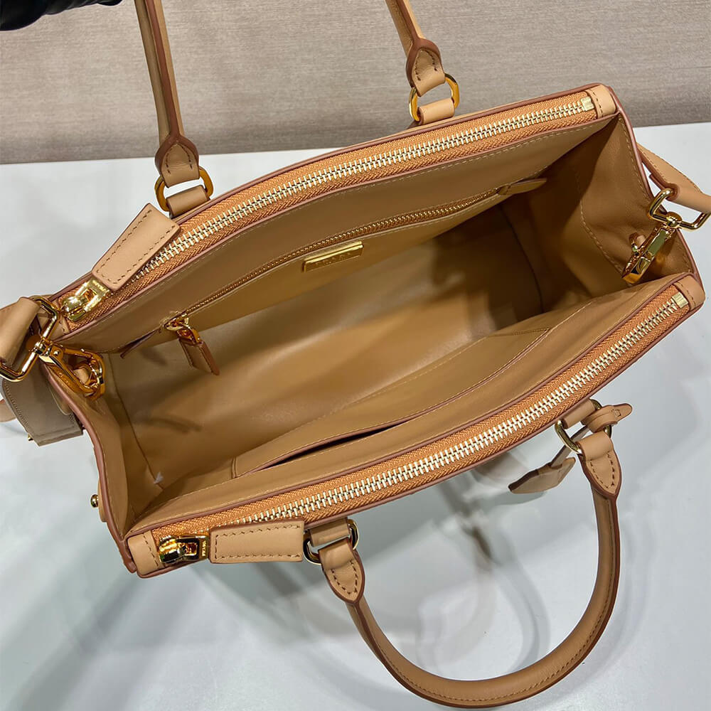 Large Pra*a New Galleria leather bag(HIGH-END GRADE)