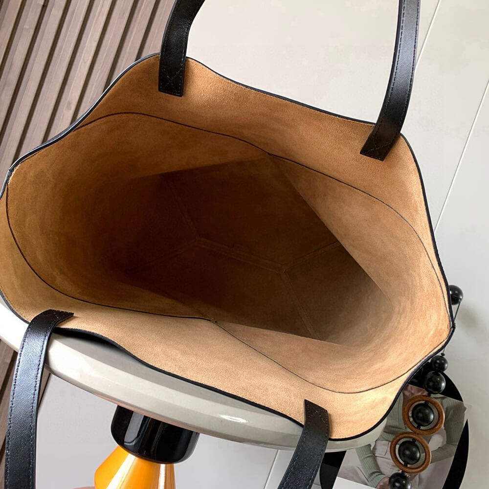 L0ew* XL Puzzle Fold tote in shiny calfskin(HIGH-END GRADE)