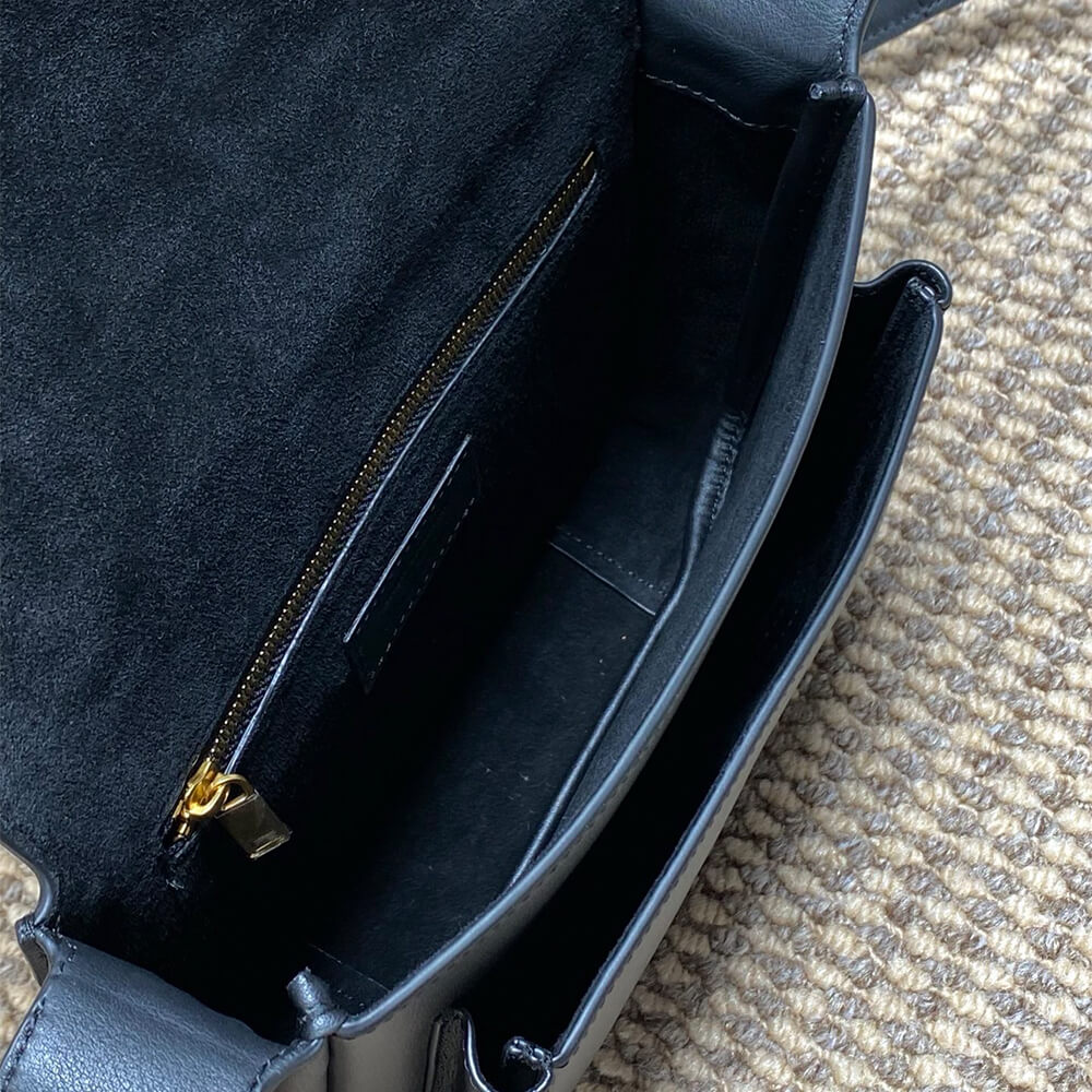 Y51 Niki satchel in leather(HIGH-END GRADE)