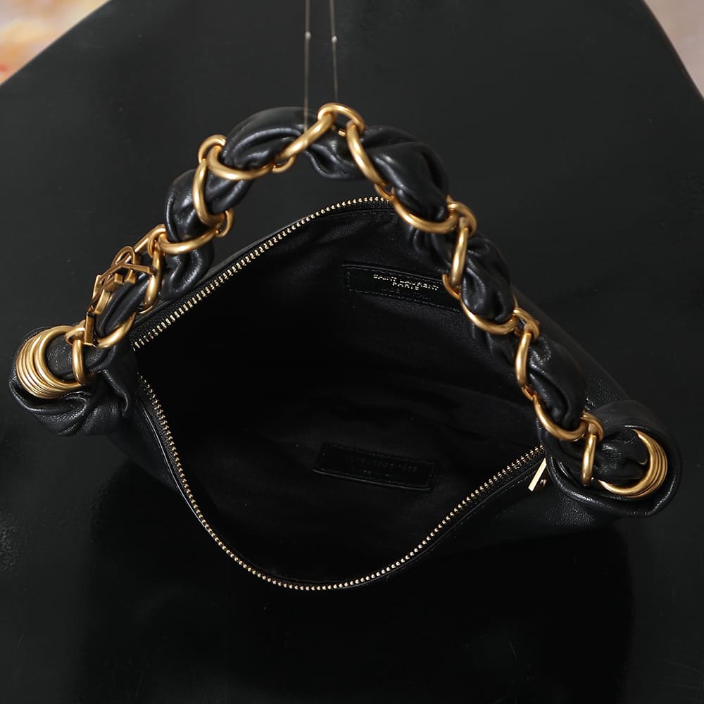 Y51 AMALIA mini hobo in lambskin(HIGH-END GRADE)