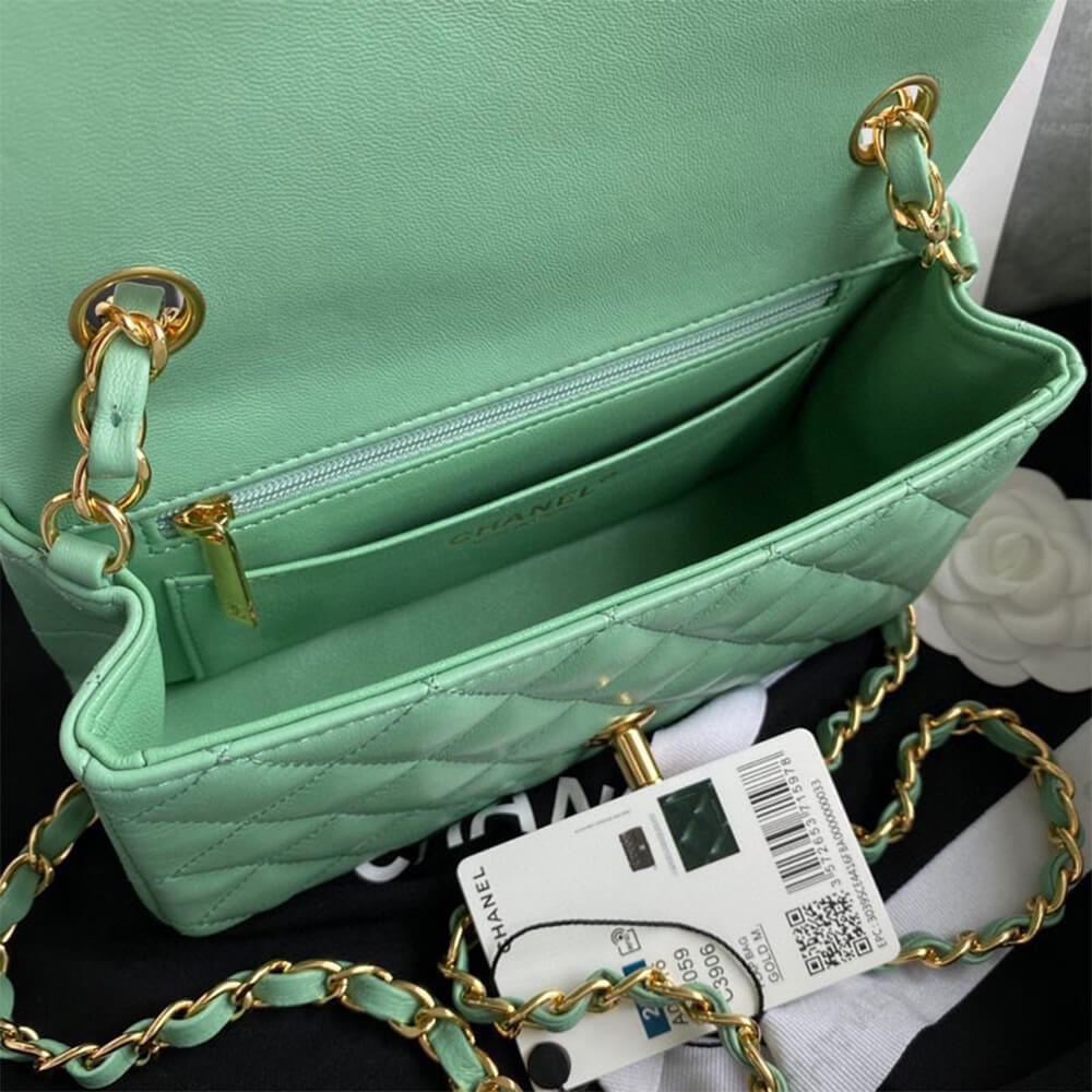 Ch**el MINI FLAP BAG