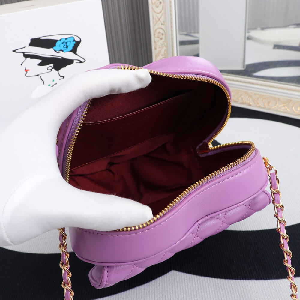 Ch**el 22s Heart Bag