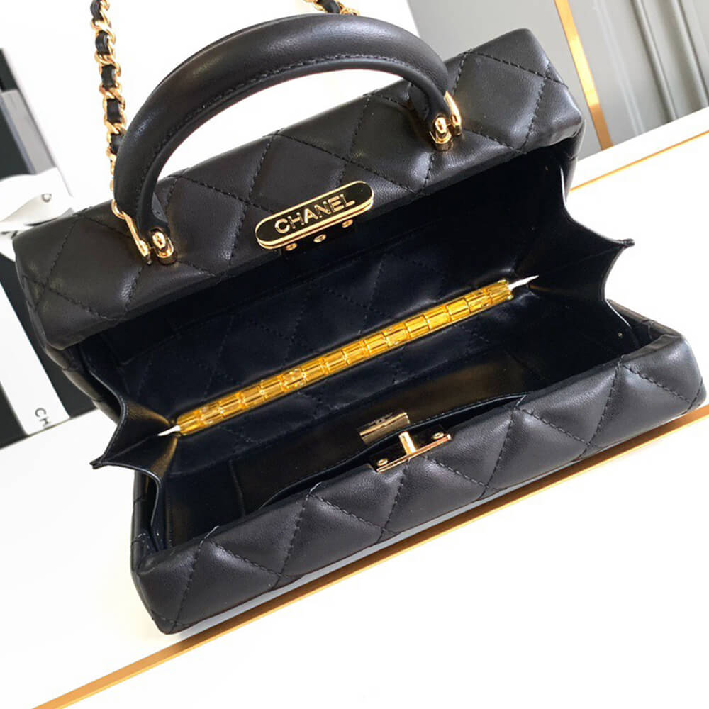 Ch**el Small box bag(HIGH-END GRADE)