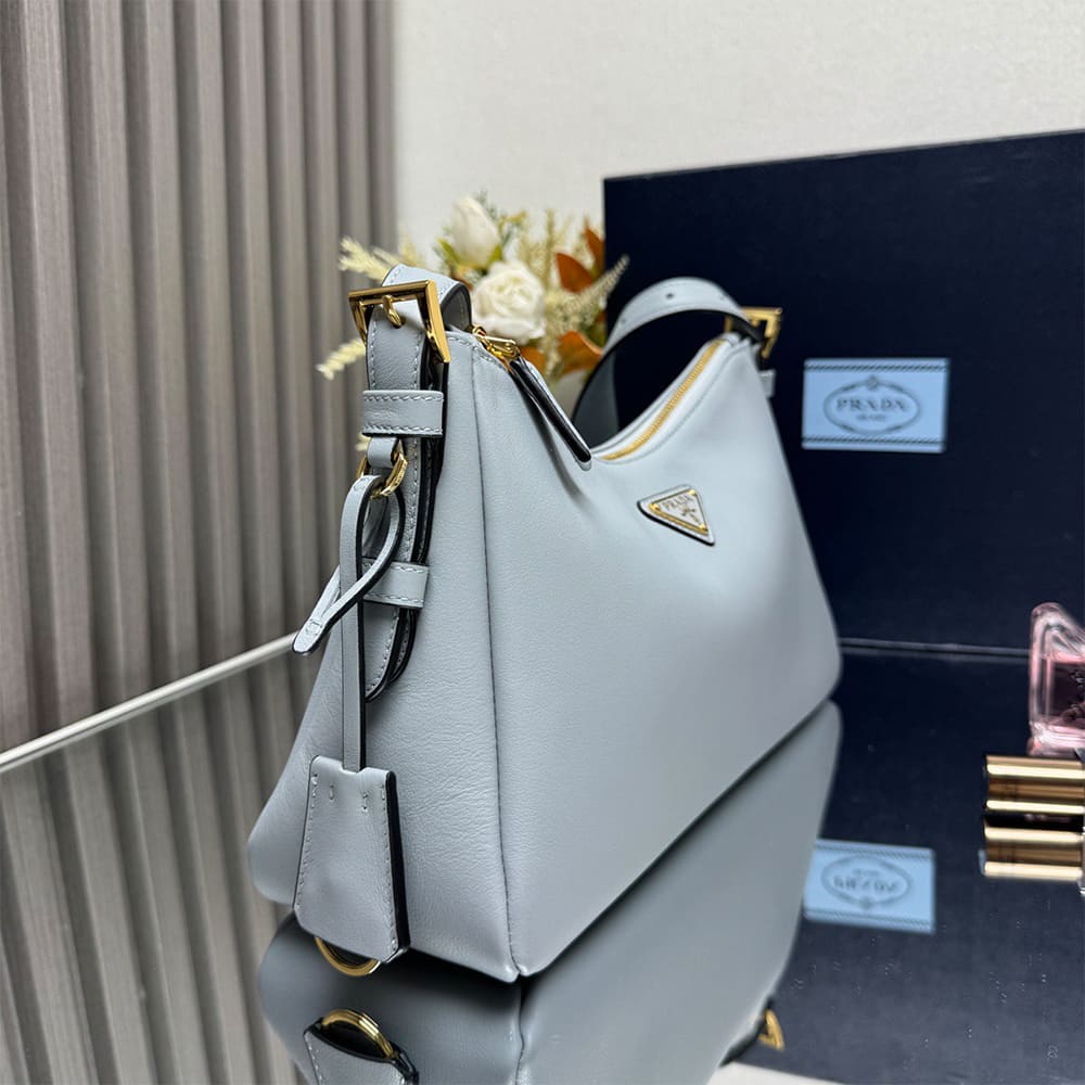 Pra*a Aimee medium leather shoulder bag