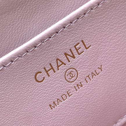 Ch**el FLAP PHONE HOLDER WITH CHAIN(HIGH-END GRADE)
