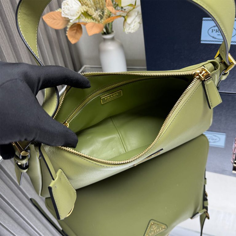 Pra*a Aimee medium leather shoulder bag